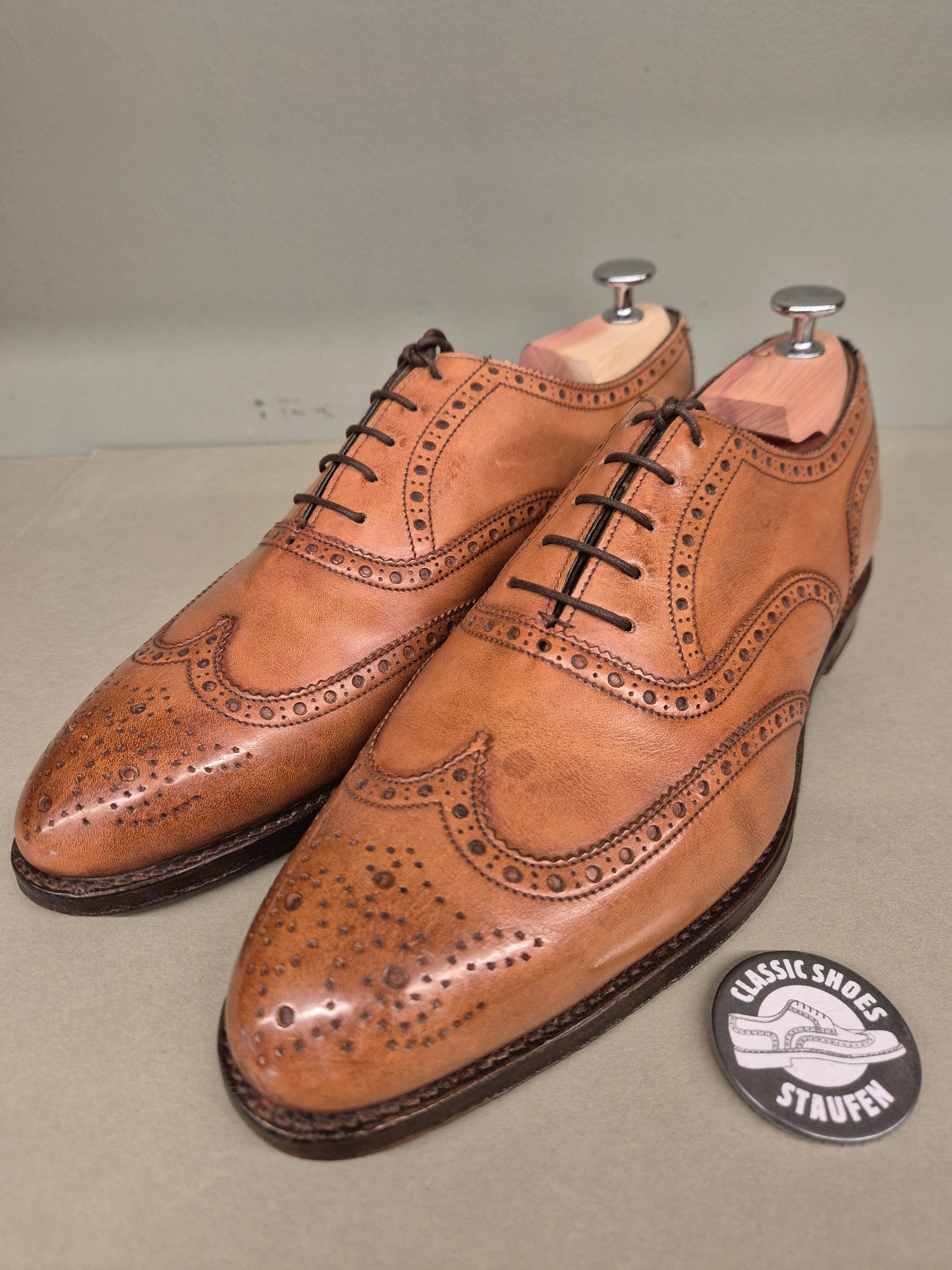 Foster&Son | Oxford Full Brogue | No. 4267 | Aufgearbeitete Schuhe | Second Hand | Refurbished Shoes