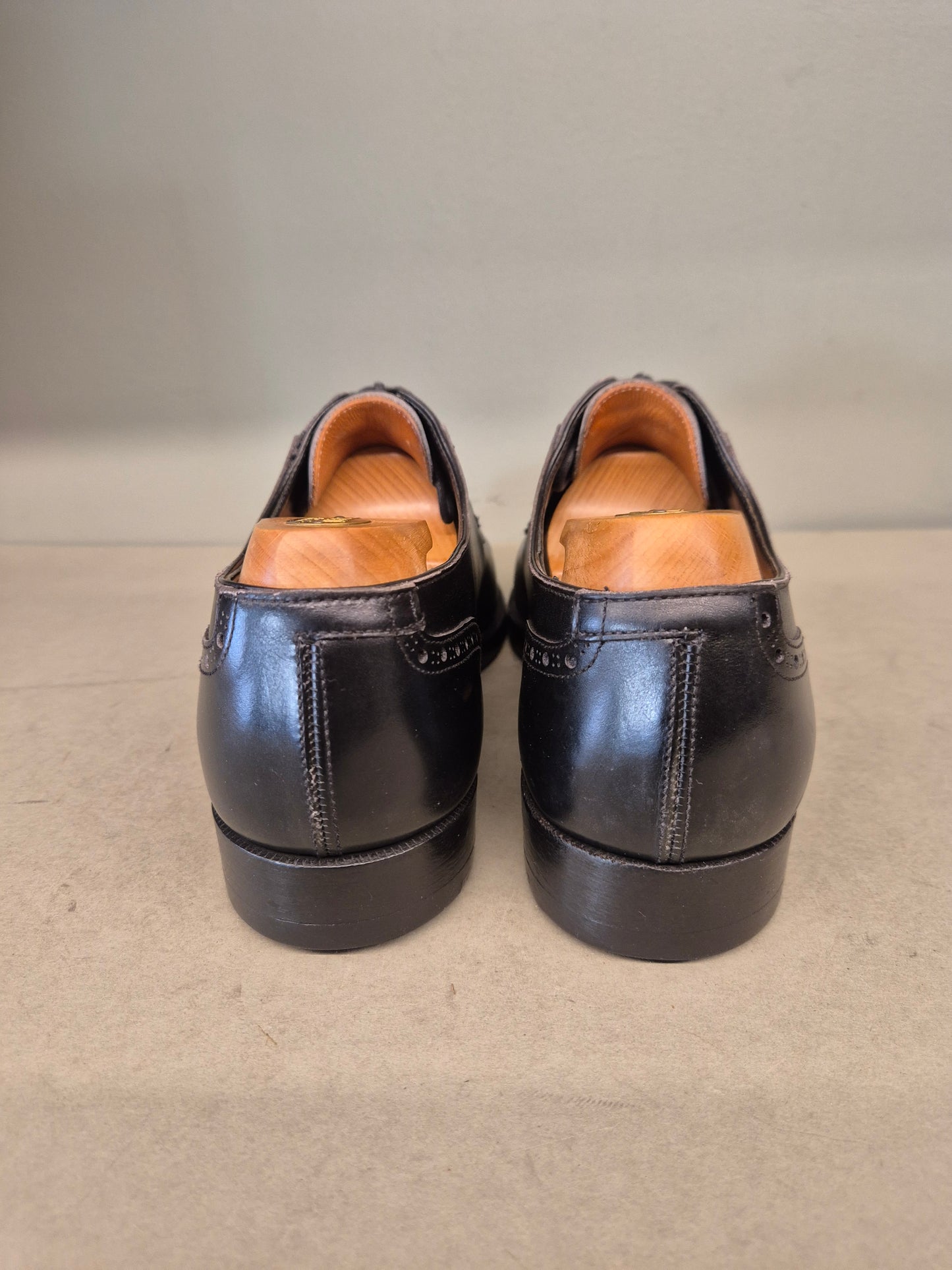 Crockett & Jones | Derby Semi Brogue | No. 4318 | Aufgearbeitete Schuhe | Second Hand | Refurbished Shoes