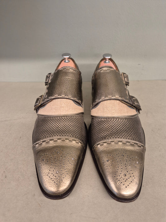 Etro | Doppelmonk | No. 4329 | Aufgearbeitete Schuhe | Second Hand | Refurbished Shoes
