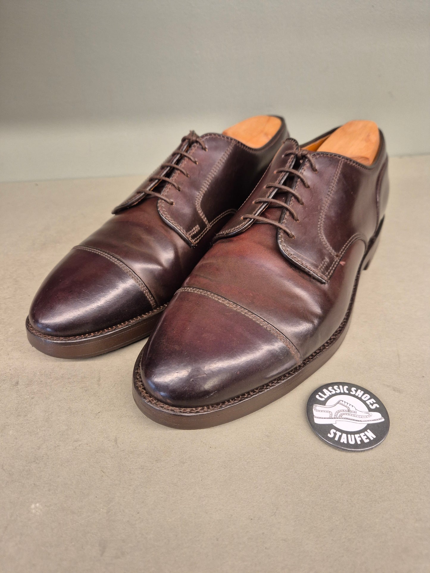 Alden | Derby Captoe | No. 4239 | Aufgearbeitete Schuhe | Second Hand | Refurbished Shoes