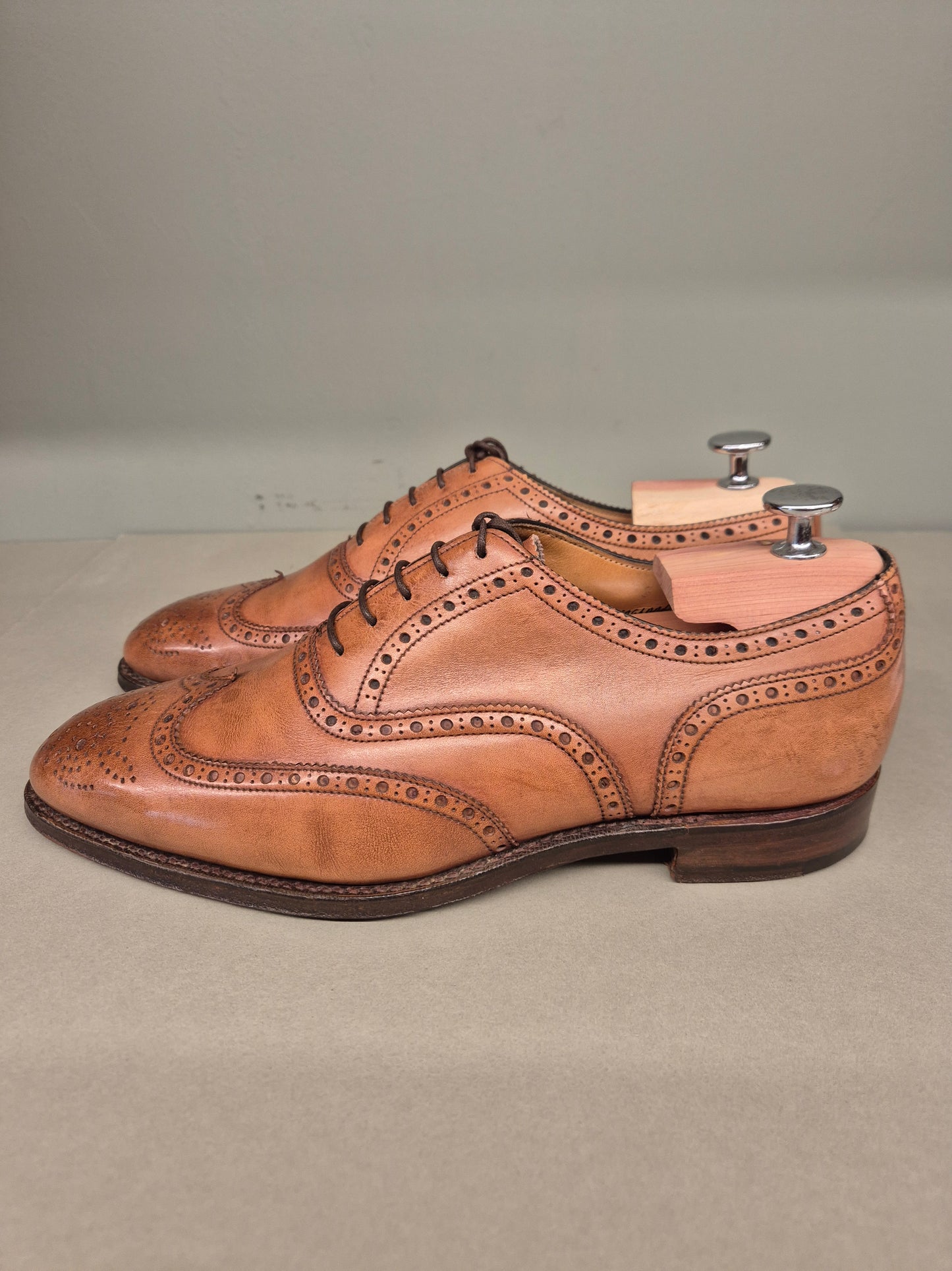 Foster&Son | Oxford Full Brogue | No. 4267 | Aufgearbeitete Schuhe | Second Hand | Refurbished Shoes