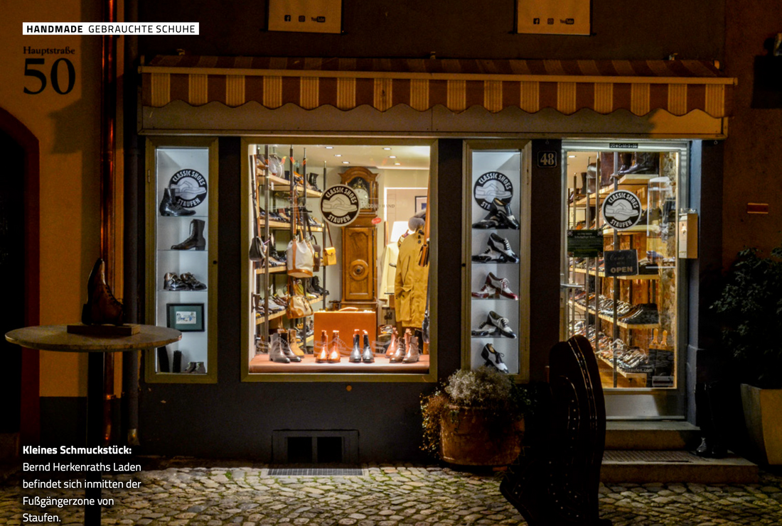 Classic Shoes Staufen: TWEED Magazin 07/2018