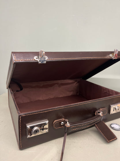 Handcrafted briefcase - Gesellenstück Meister Eckert | Aktenkoffer | No. 4623