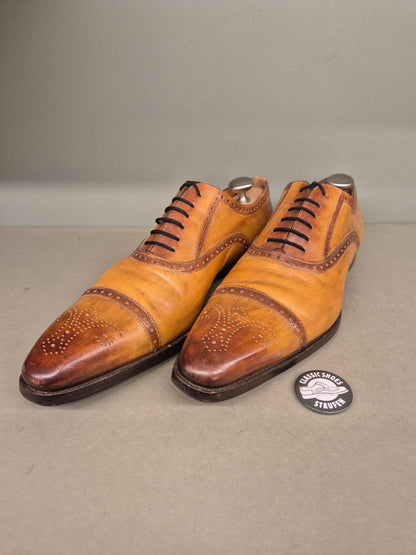 Santoni | Oxford Semi-Brogue | No. 3233 | Aufgearbeitete Schuhe | Second Hand | Refurbished Shoes
