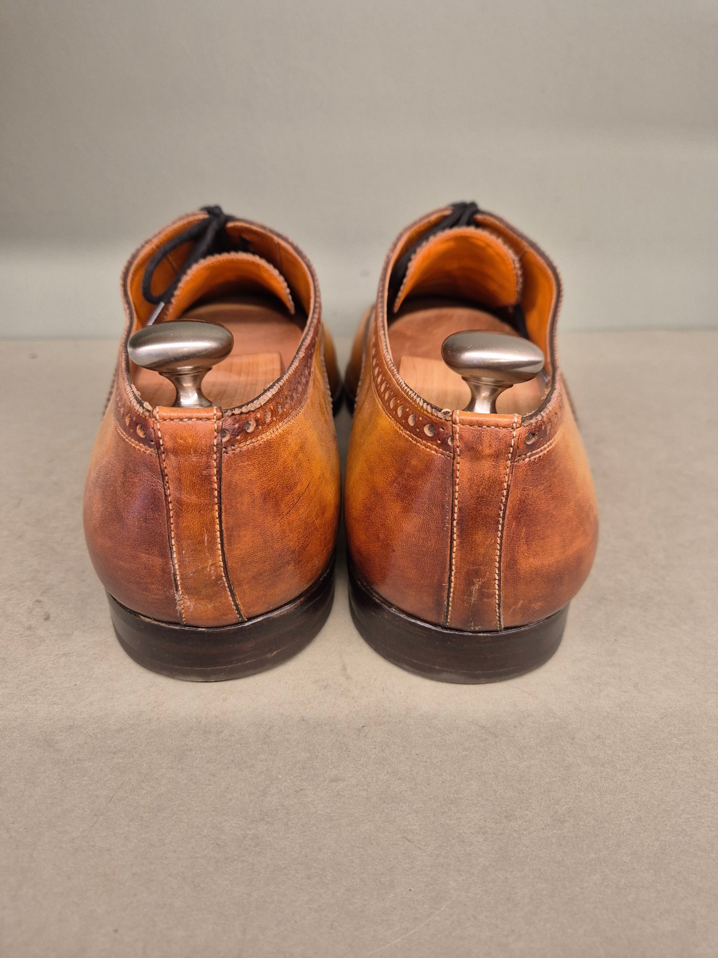 Santoni | Oxford Semi-Brogue | No. 3233 | Aufgearbeitete Schuhe | Second Hand | Refurbished Shoes