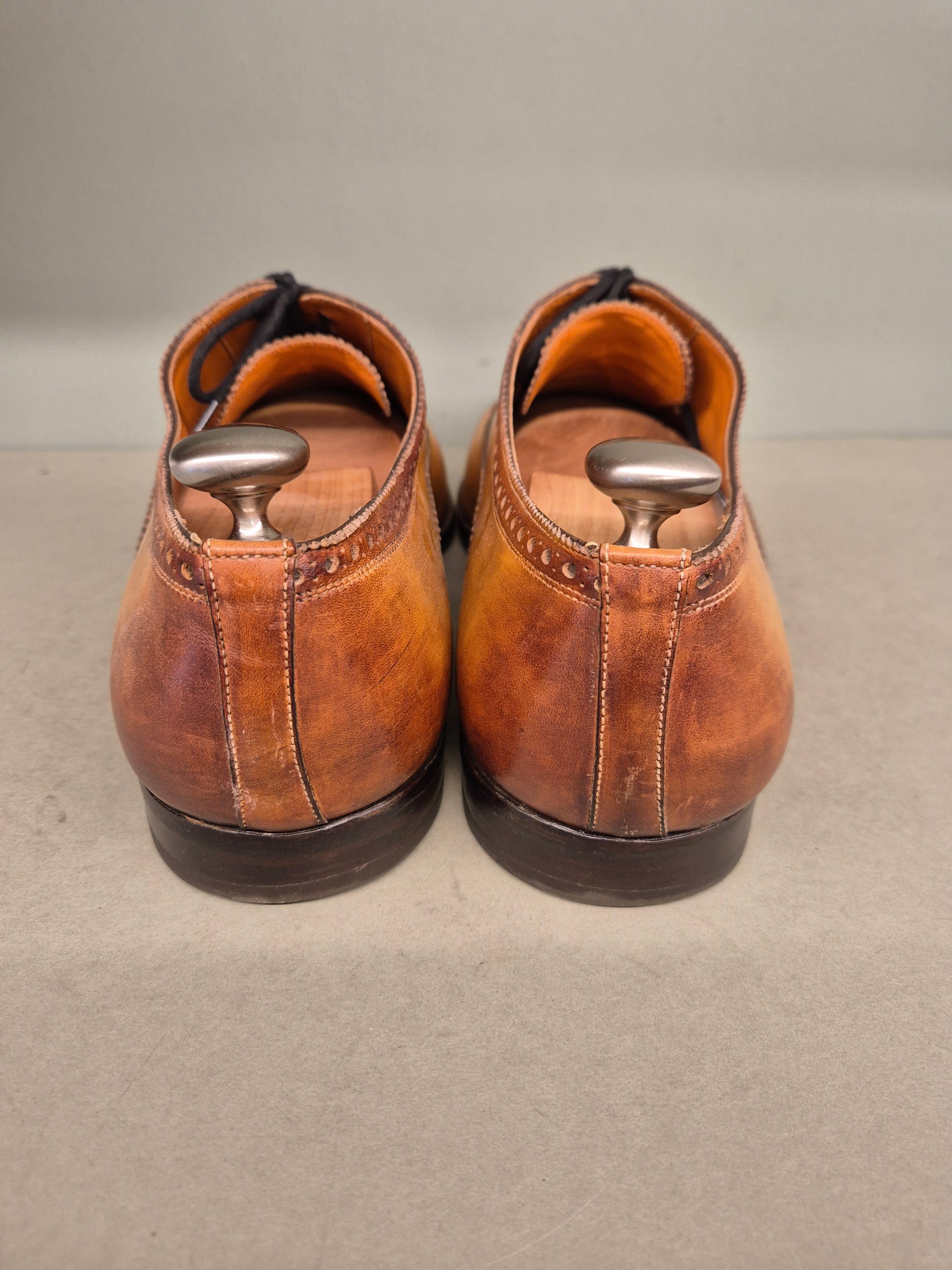 Santoni | Oxford Semi-Brogue | No. 3233 | Aufgearbeitete Schuhe | Second Hand | Refurbished Shoes
