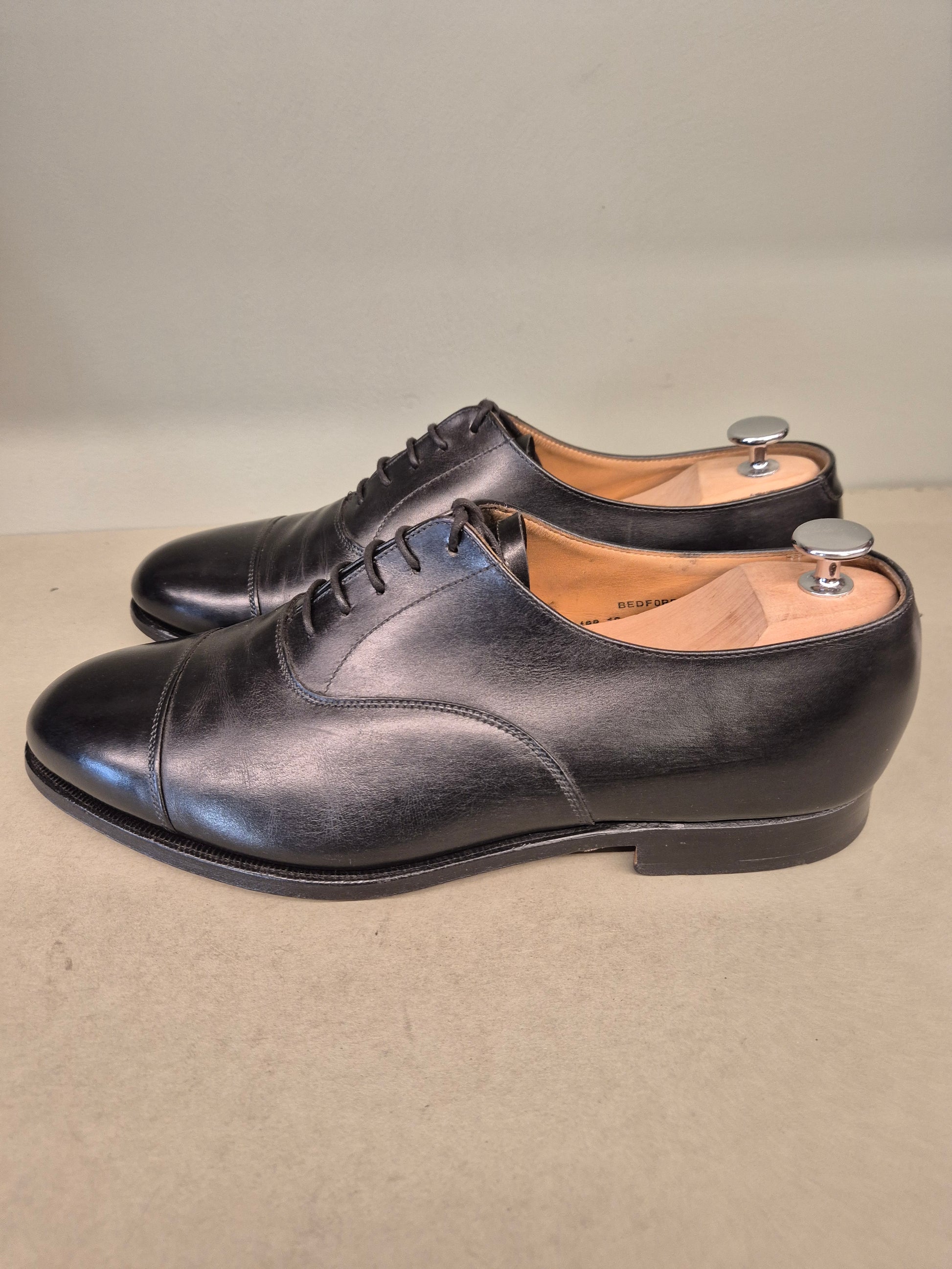 Crockett & Jones | Oxford Captoe | No. 3805 | Aufgearbeitete Schuhe | Second Hand | Refurbished Shoes