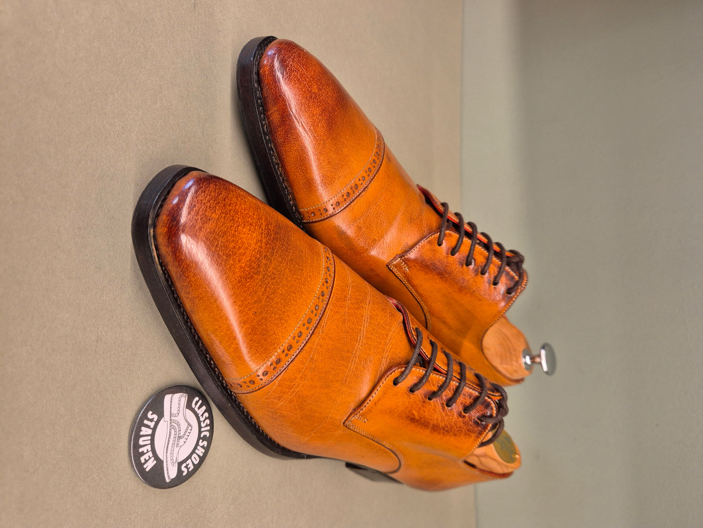 Dieter Kuckelkorn | Derby Captoe | No. 3962 | Aufgearbeitete Schuhe | Second Hand | Refurbished Shoes