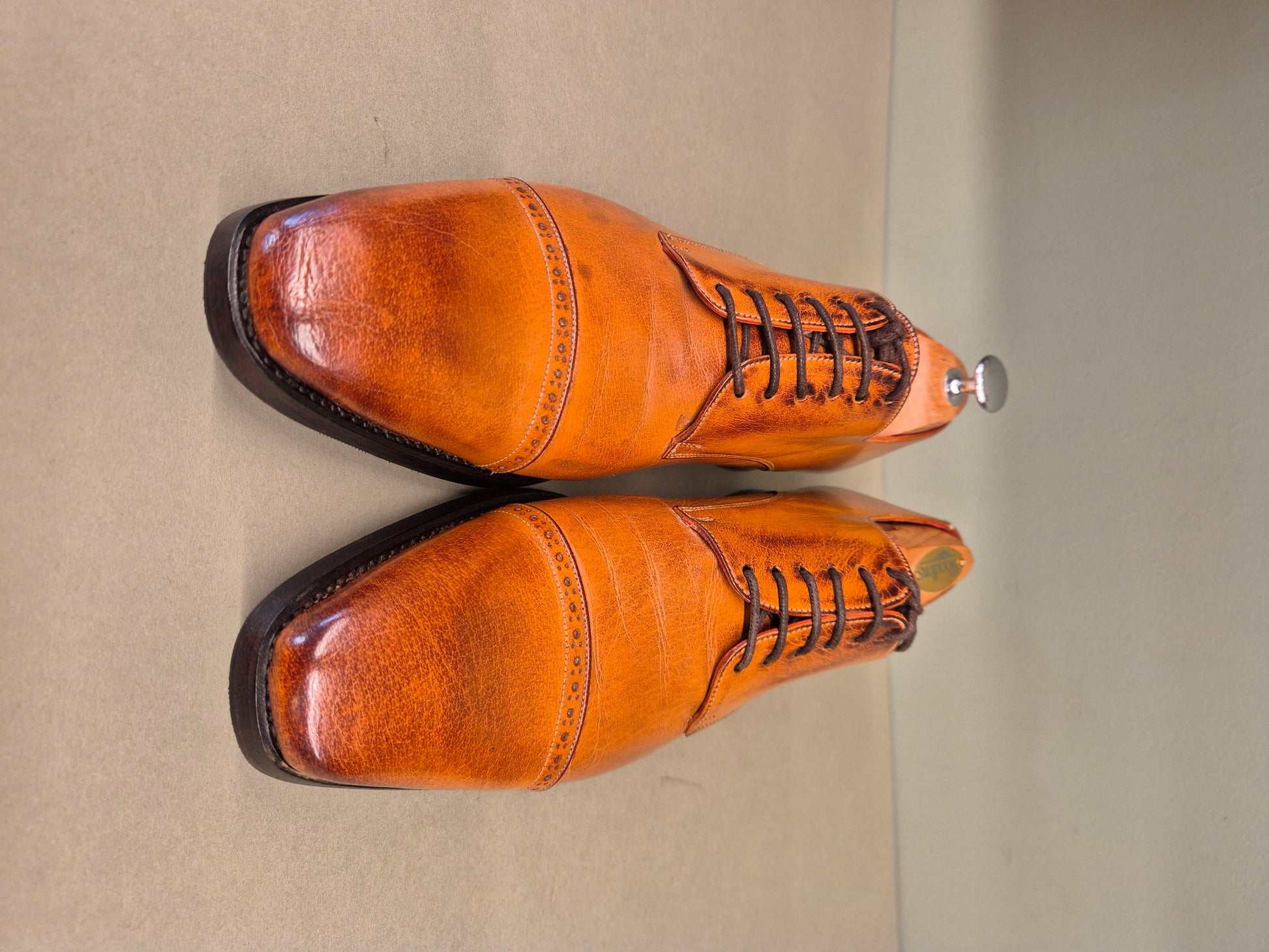 Dieter Kuckelkorn | Derby Captoe | No. 3962 | Aufgearbeitete Schuhe | Second Hand | Refurbished Shoes