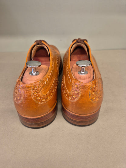 Heinrich Dinkelacker | Derby Full Brogue | No. 3970 | Aufgearbeitete Schuhe | Second Hand | Refurbished Shoes