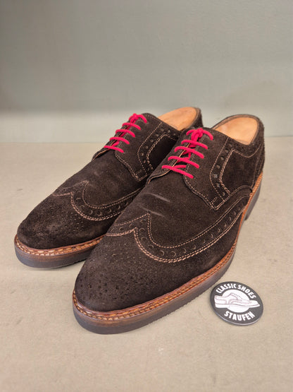 Heinrich Dinkelacker | Derby Full Brogue | No. 4136 | Aufgearbeitete Schuhe | Second Hand | Refurbished Shoes