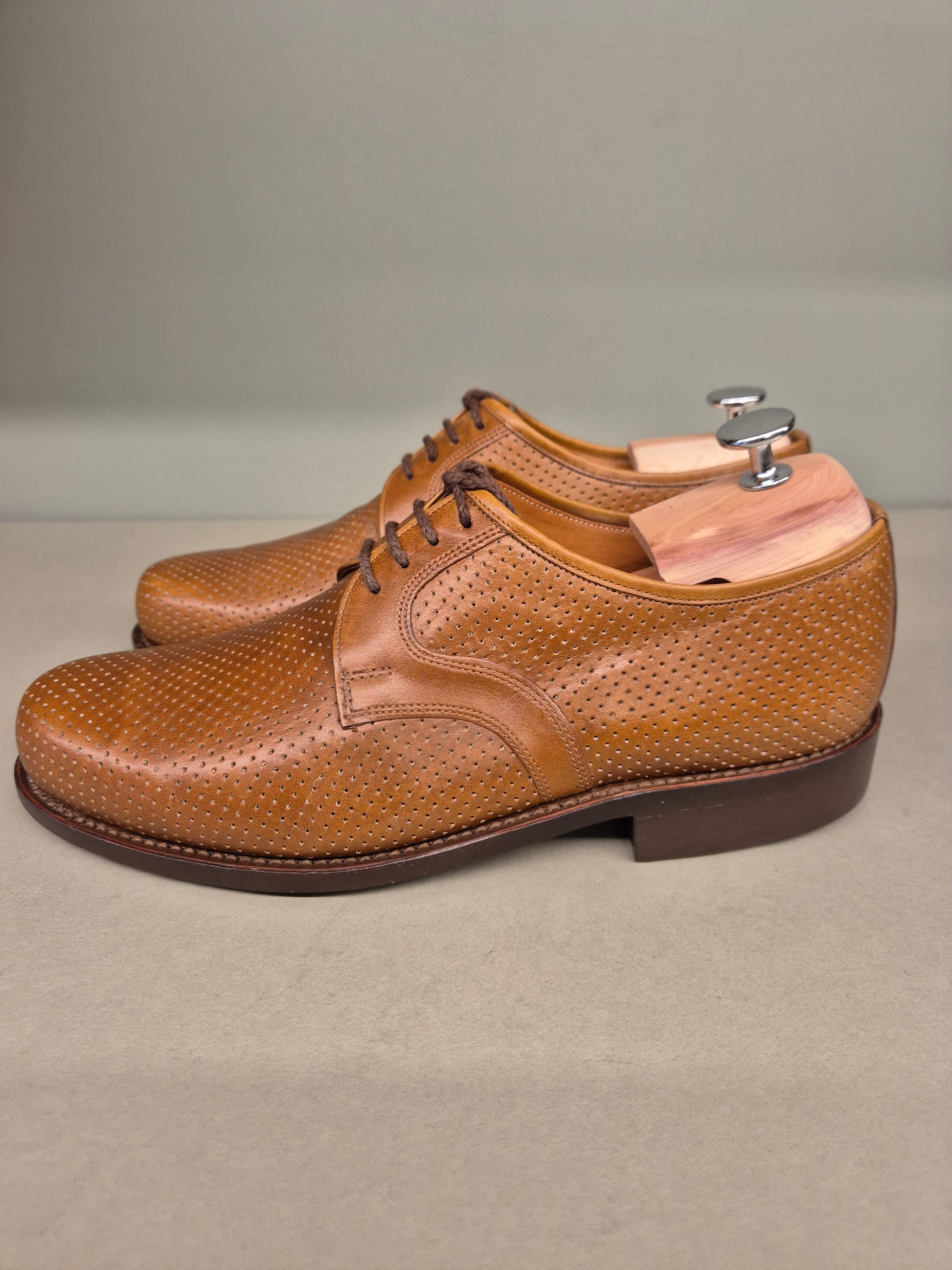 Ludwig Reiter | Derby Gelocht | No. 4139 | Aufgearbeitete Schuhe | Second Hand | Refurbished Shoes