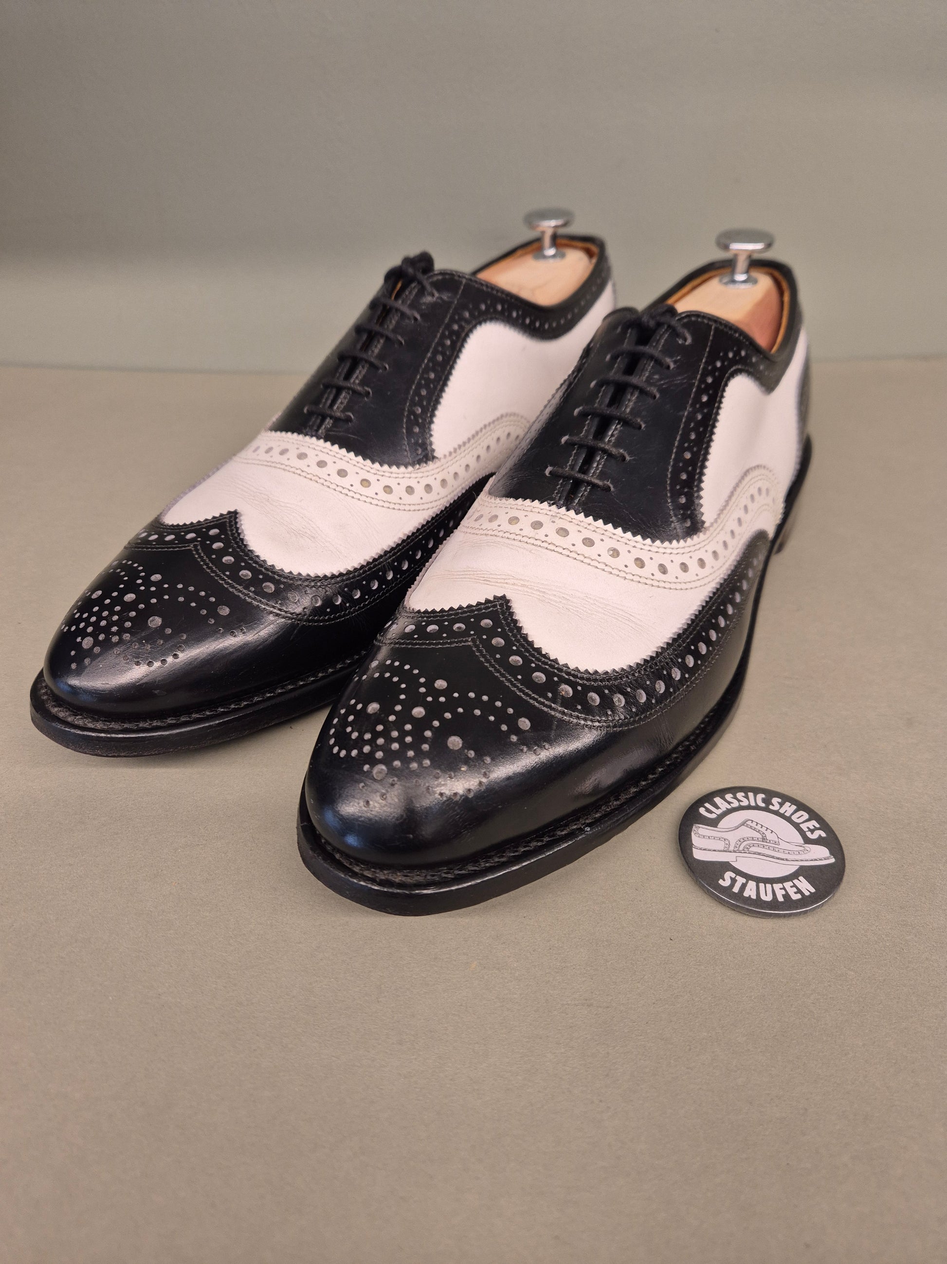 Allen Edmonds | Oxford Full Brogue Spectator | No. 4230 | Aufgearbeitete Schuhe | Second Hand | Refurbished Shoes