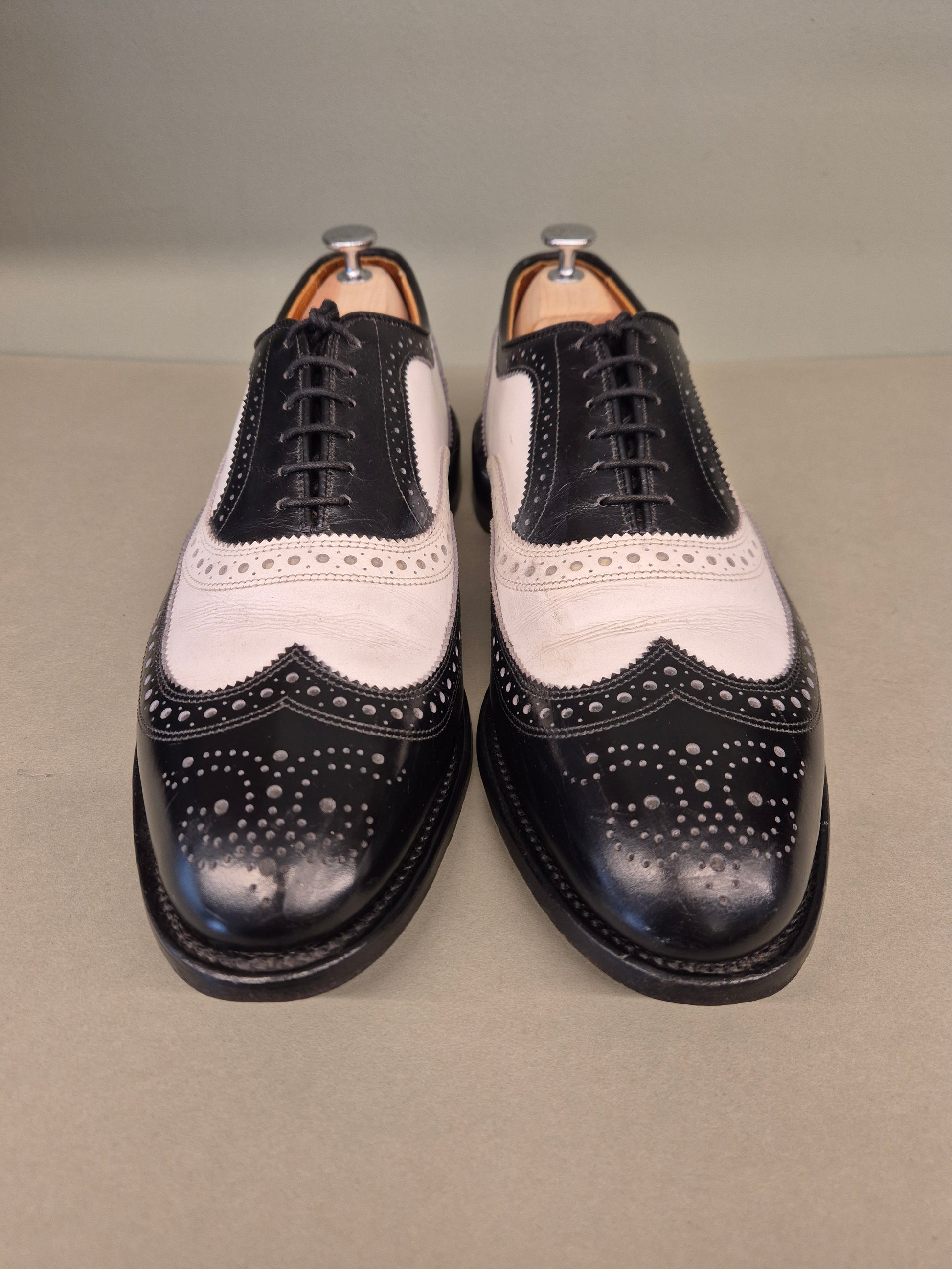 Allen Edmonds | Oxford Full Brogue Spectator | No. 4230 | Aufgearbeitete Schuhe | Second Hand | Refurbished Shoes