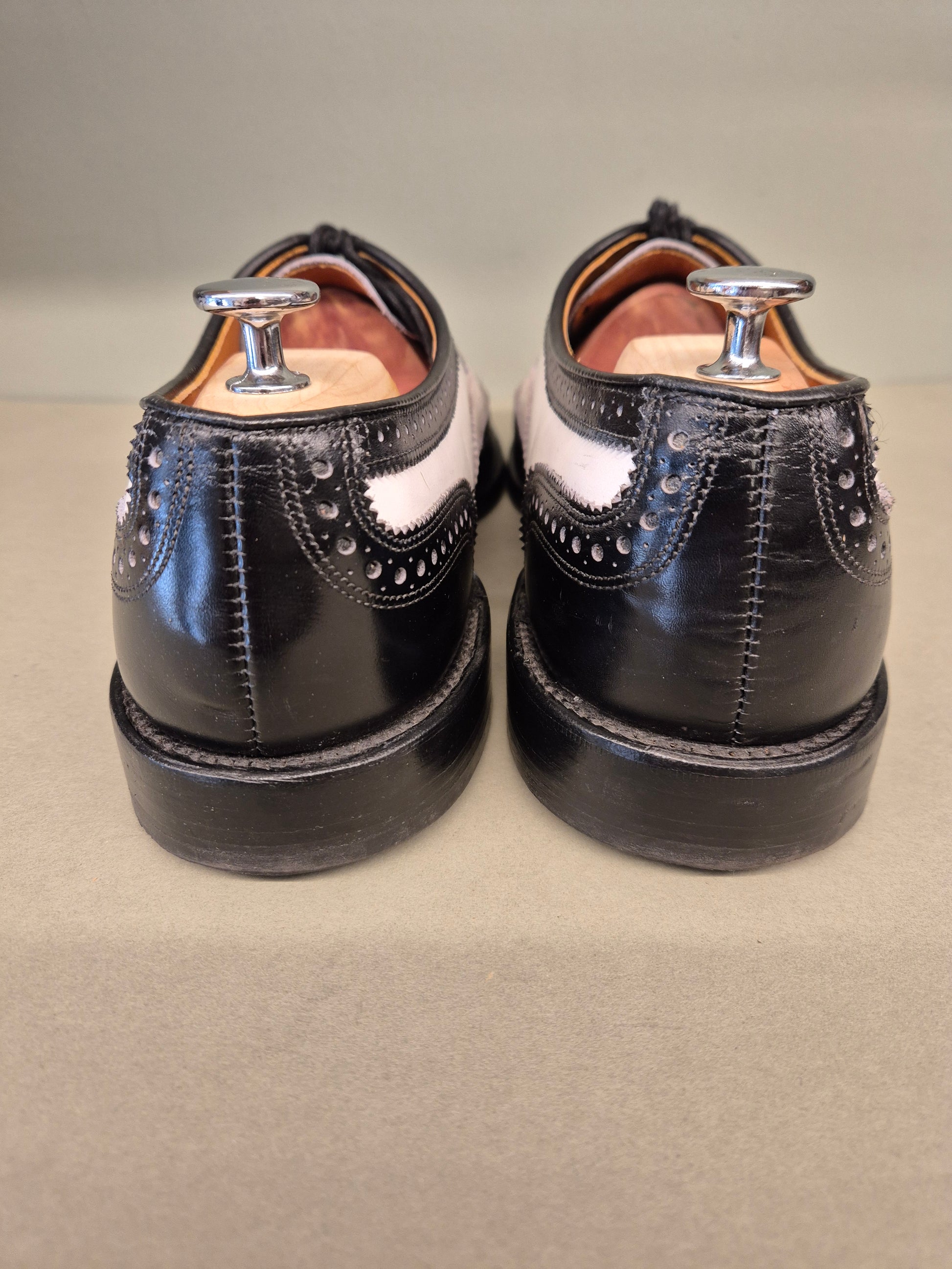 Allen Edmonds | Oxford Full Brogue Spectator | No. 4230 | Aufgearbeitete Schuhe | Second Hand | Refurbished Shoes