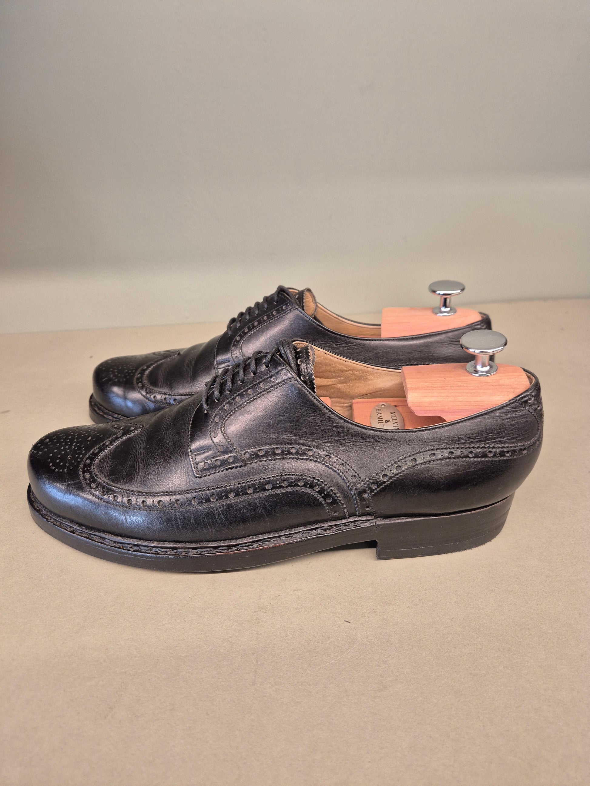 Laszlo Vass | Derby Full Brogue | No. 4253 | Aufgearbeitete Schuhe | Second Hand | Refurbished Shoes