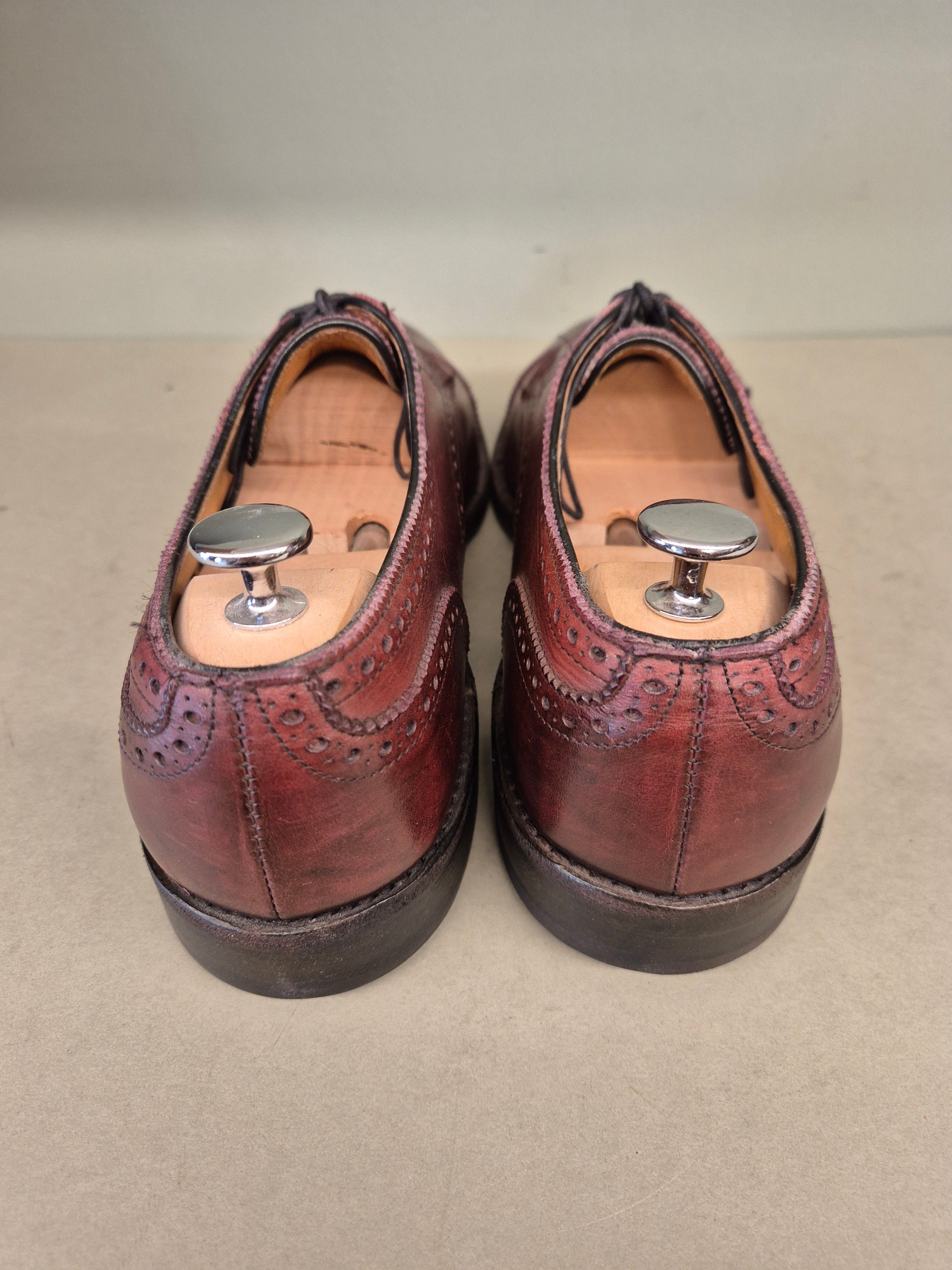 Allen Edmonds | Derby Semi-Brogue | No. 4260 | Aufgearbeitete Schuhe | Second Hand | Refurbished Shoes