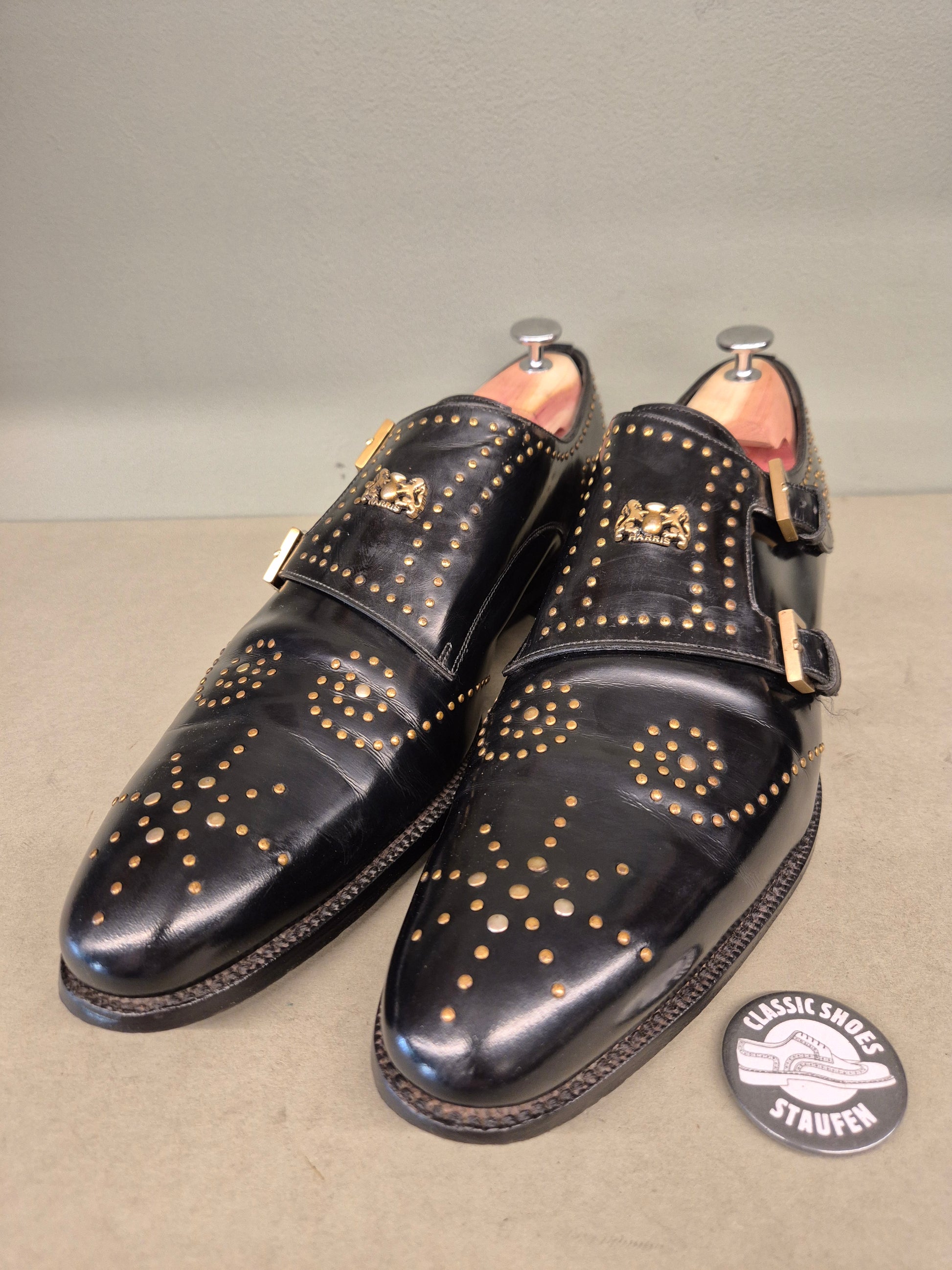 Harris Firenze | Monk mit Nieten | No. 4288 | Aufgearbeitete Schuhe | Second Hand | Refurbished Shoes