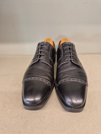 Crockett & Jones | Derby Semi Brogue | No. 4318 | Aufgearbeitete Schuhe | Second Hand | Refurbished Shoes