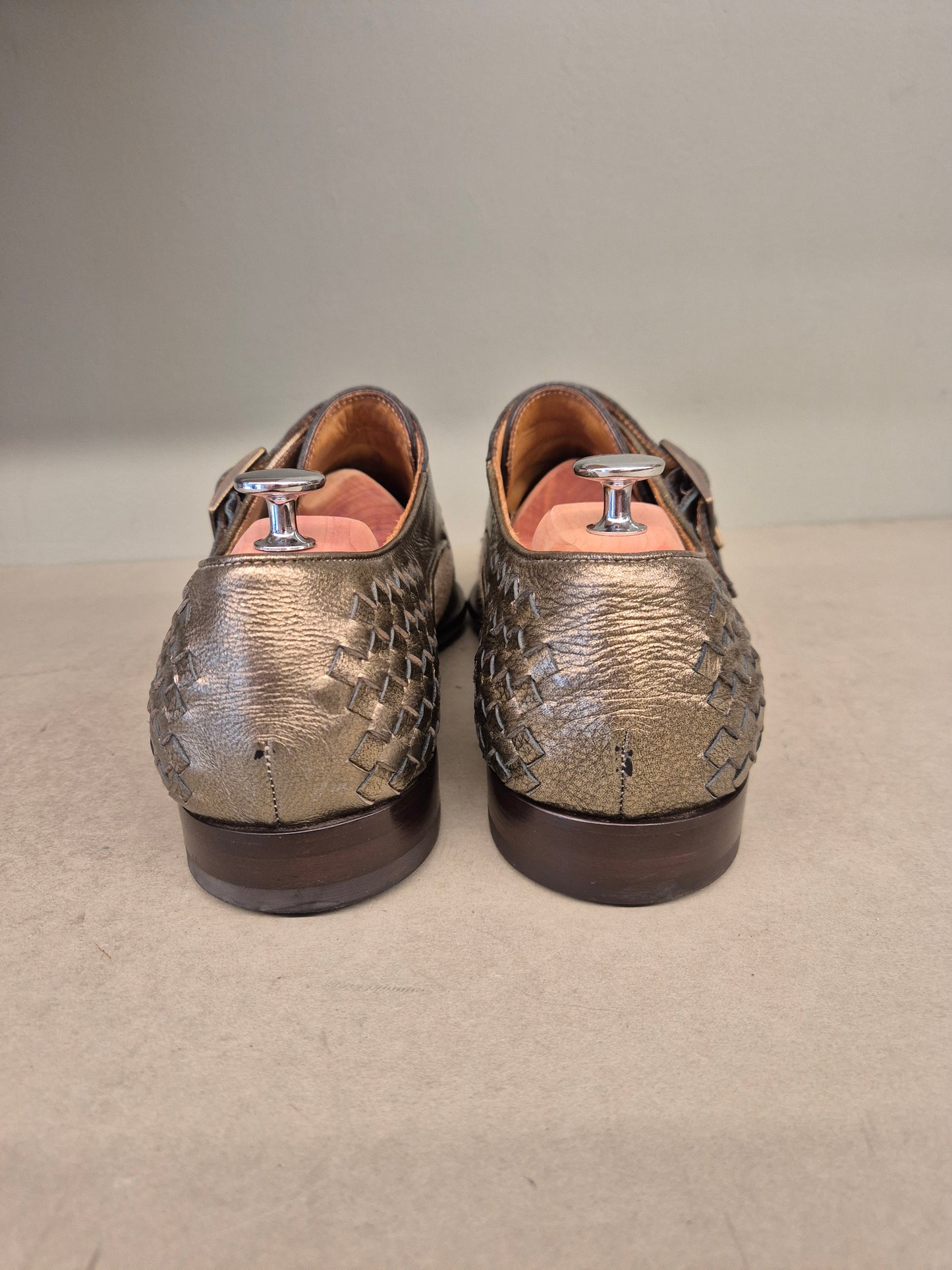 Etro | Doppelmonk | No. 4329 | Aufgearbeitete Schuhe | Second Hand | Refurbished Shoes