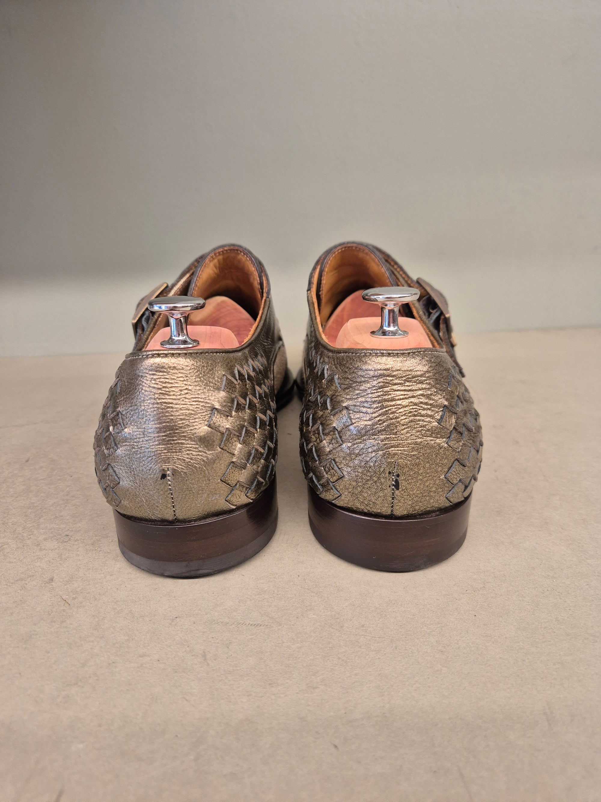 Etro | Doppelmonk | No. 4329 | Aufgearbeitete Schuhe | Second Hand | Refurbished Shoes