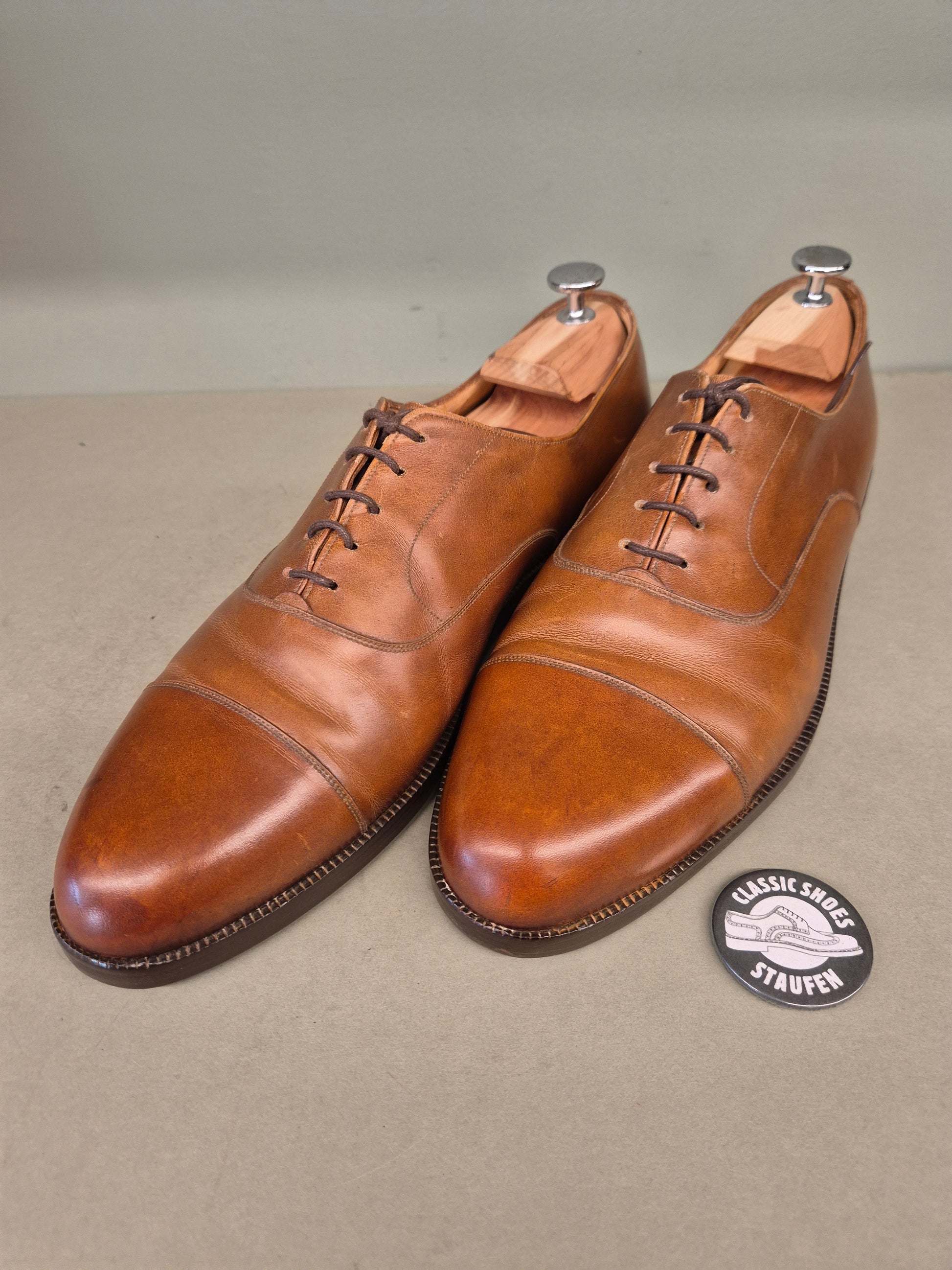 Bally Scribe | Oxford Captoe | No. 3376 | Aufgearbeitete Schuhe | Second Hand | Refurbished Shoes