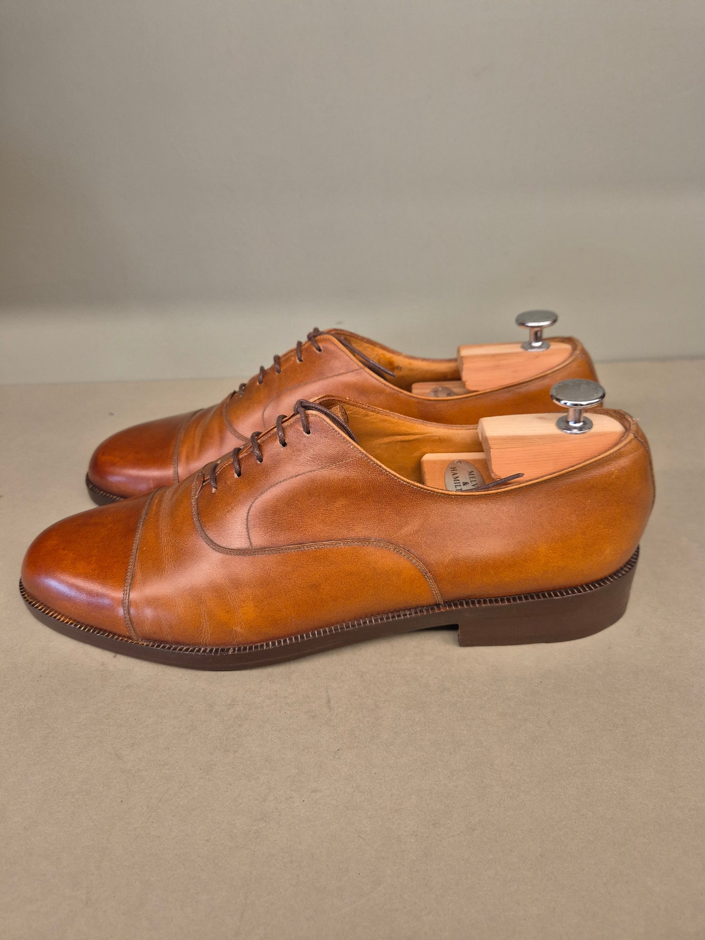 Bally Scribe | Oxford Captoe | No. 3376 | Aufgearbeitete Schuhe | Second Hand | Refurbished Shoes