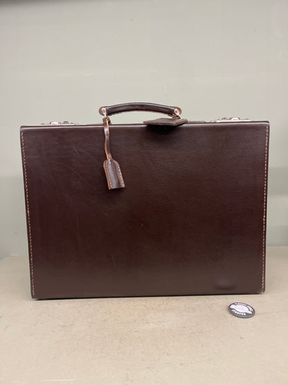 Handcrafted briefcase - Gesellenstück Meister Eckert | Aktenkoffer | No. 4623