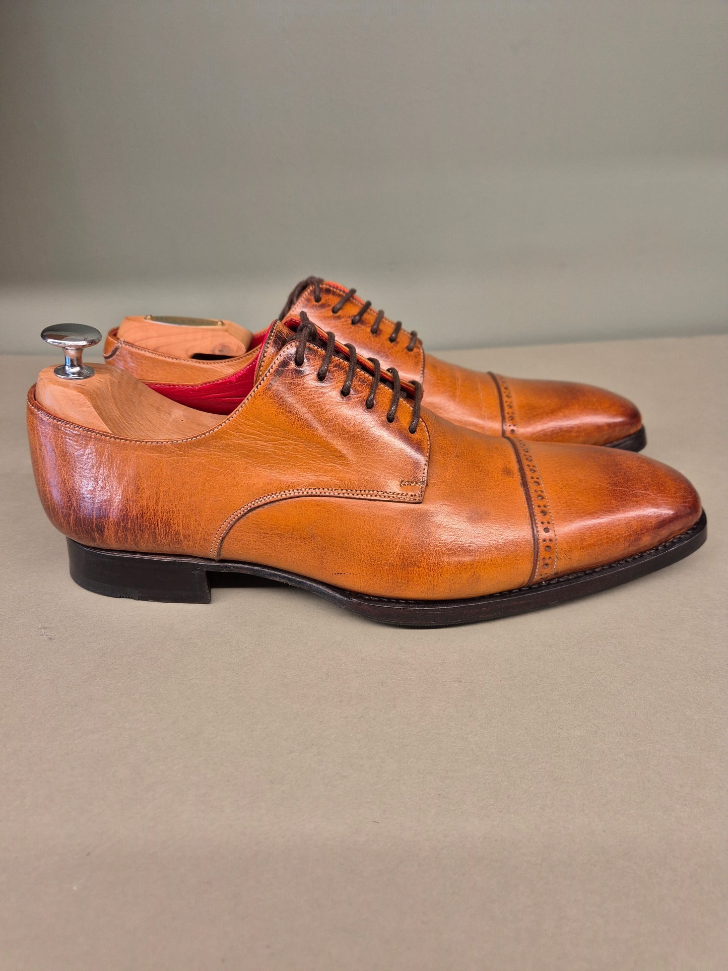Dieter Kuckelkorn | Derby Captoe | No. 3962 | Aufgearbeitete Schuhe | Second Hand | Refurbished Shoes