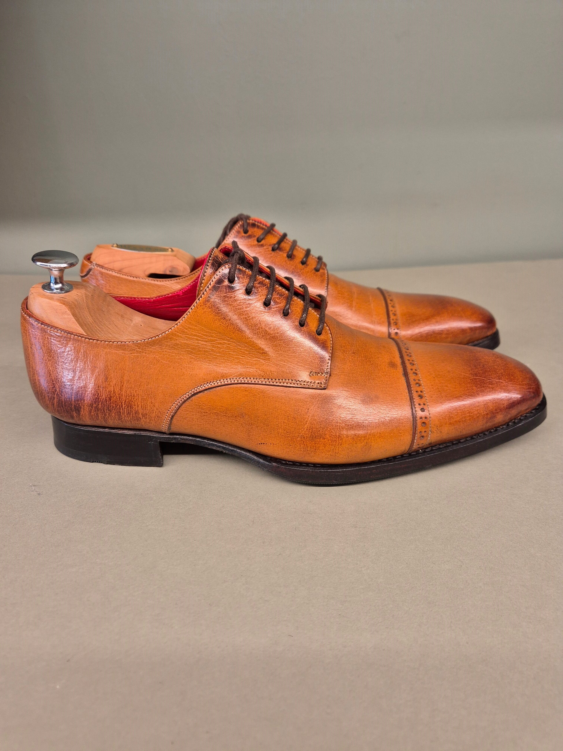 Dieter Kuckelkorn | Derby Captoe | No. 3962 | Aufgearbeitete Schuhe | Second Hand | Refurbished Shoes