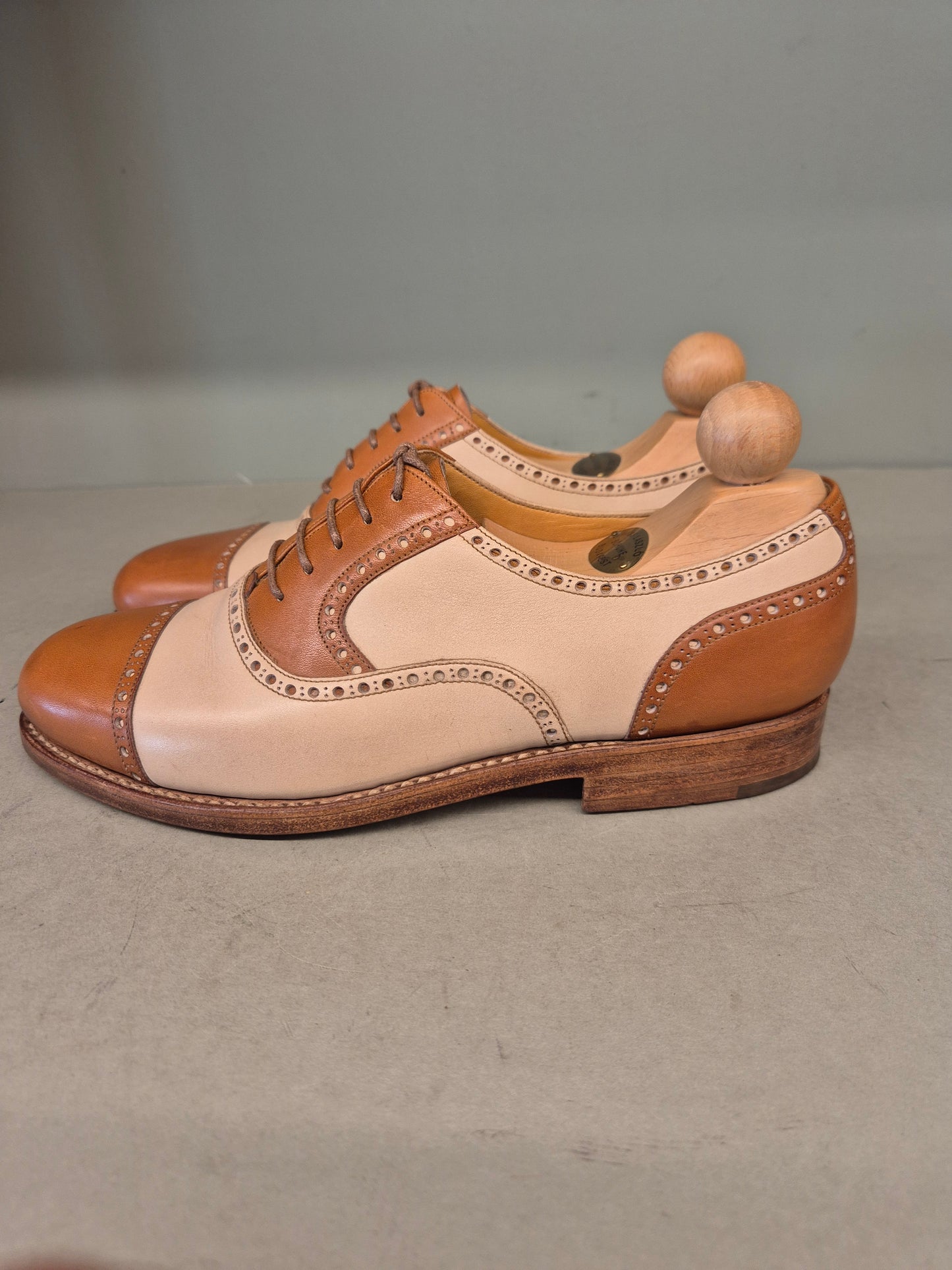 Laszlo Vass | Oxford, Semi Brogue Spectator | No. 4428