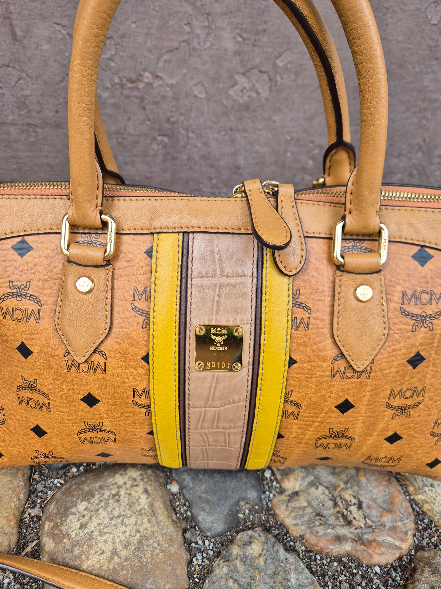 MCM | Boston Bag Multi-Color | No. 4482