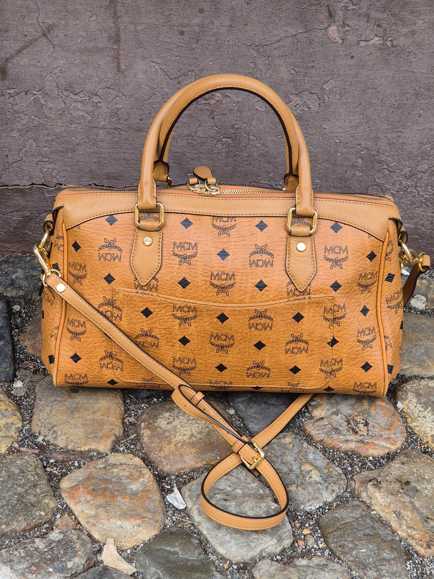 MCM | Boston Bag Multi-Color | No. 4482