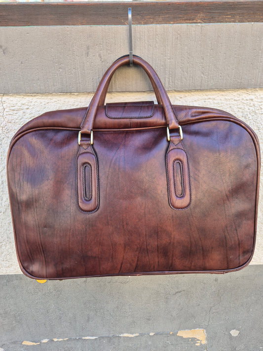 Italian Leather | Weekender | No. 4765