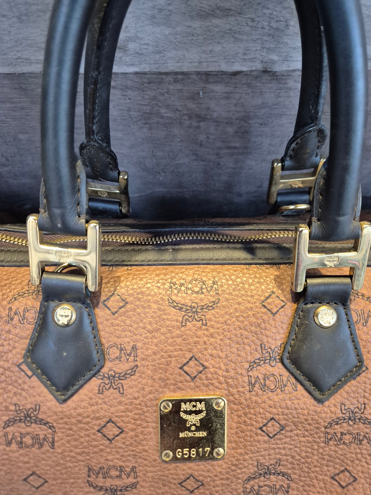 MCM AN0831 | Bowling Bag | No. 4664